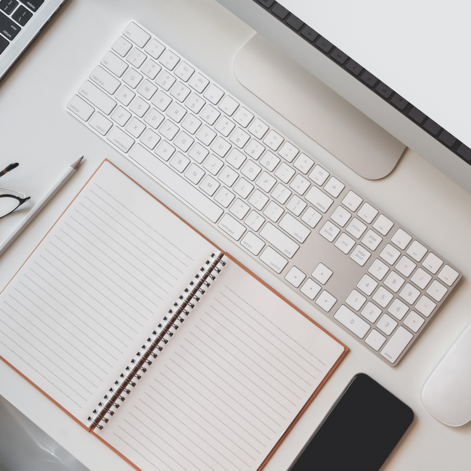 Luxury Blue Gold Corporate Christmas Square Card