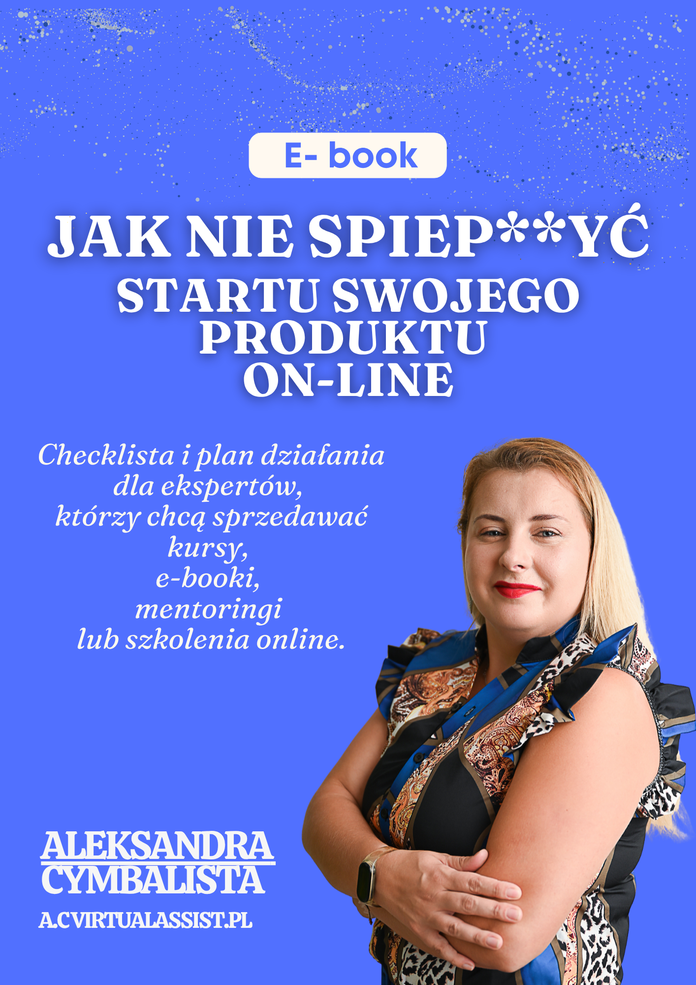 Jak nie spieprzyć startu swojego produktu online, okładka ebooka